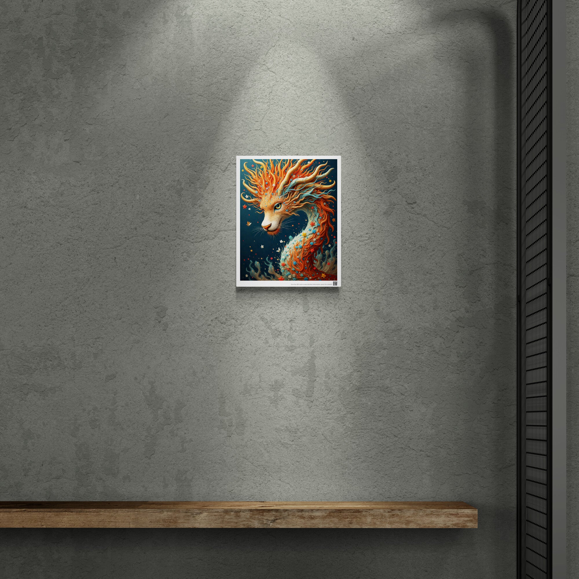 Madison Vale_Flameborn Serpent of the Blossoms